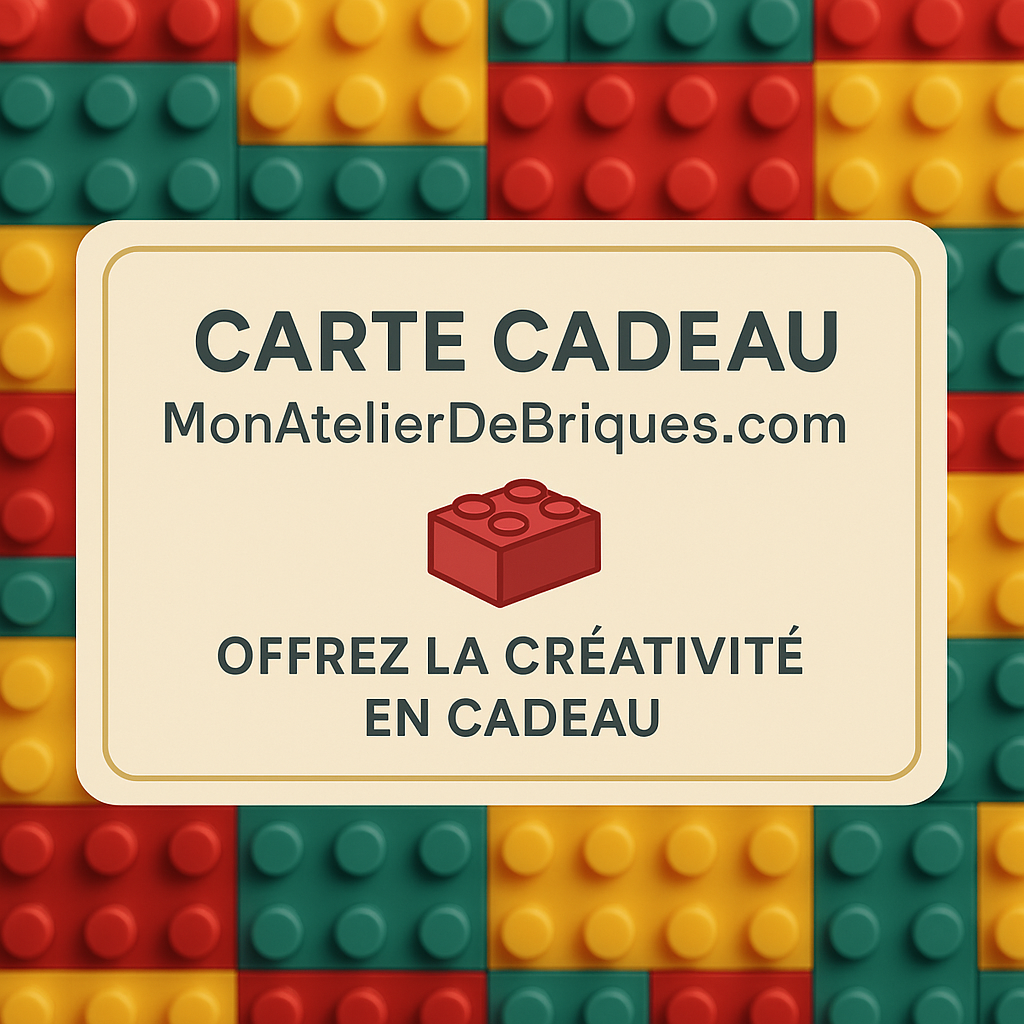 🎉 Carte Cadeau – MonAtelierDeBriques.com