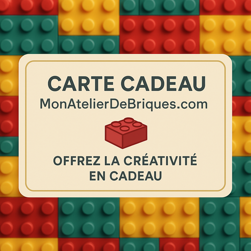 🎉 Carte Cadeau – MonAtelierDeBriques.com